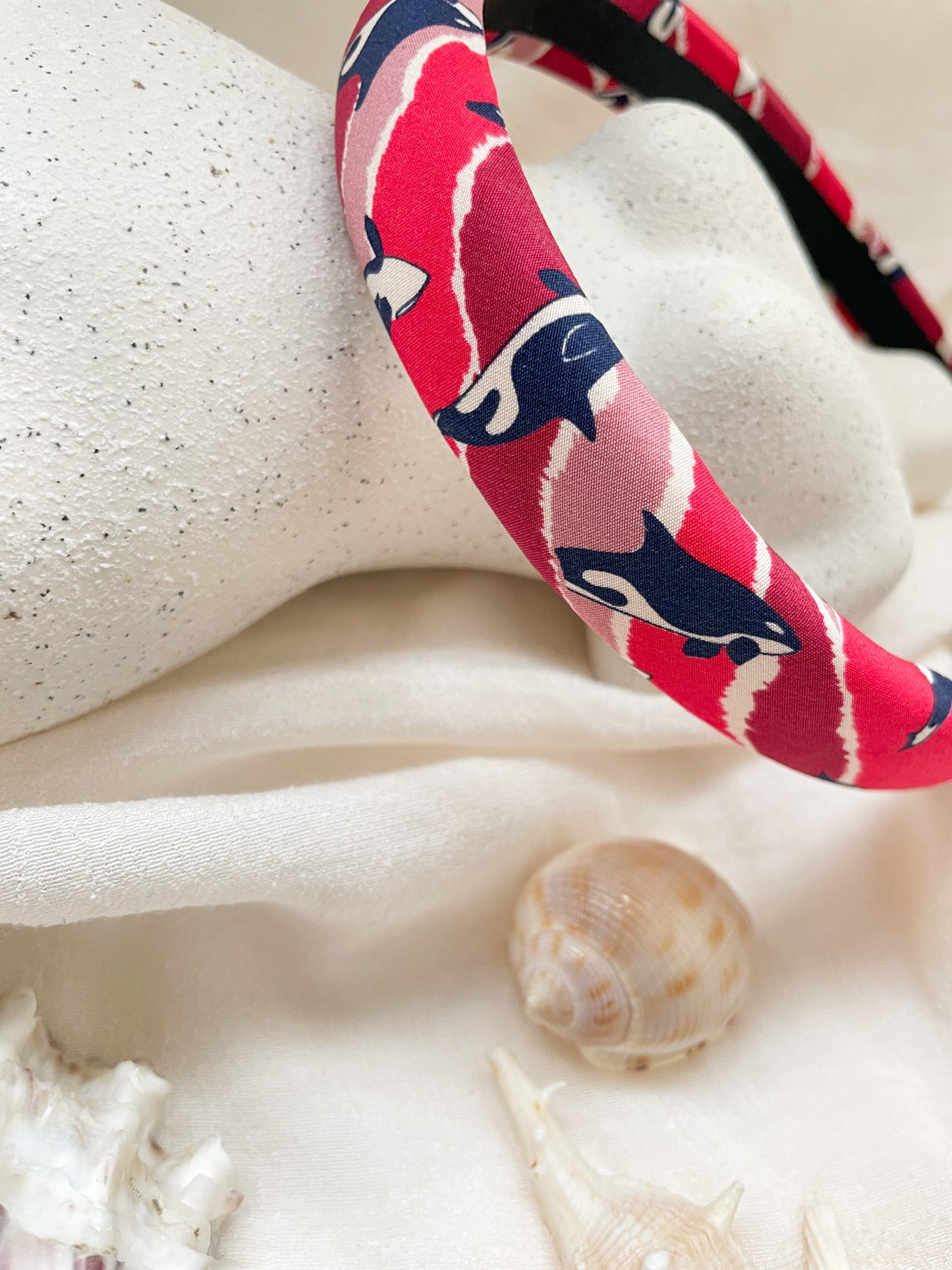 Headband Upcyclé Essentiel 'Orquidée'
