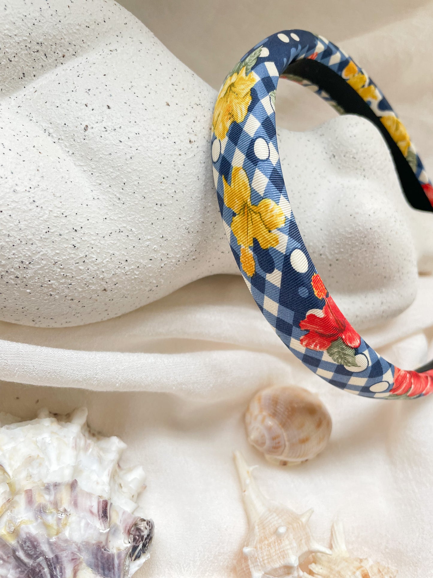 Headband Upcyclé Essentiel 'Garden Party'
