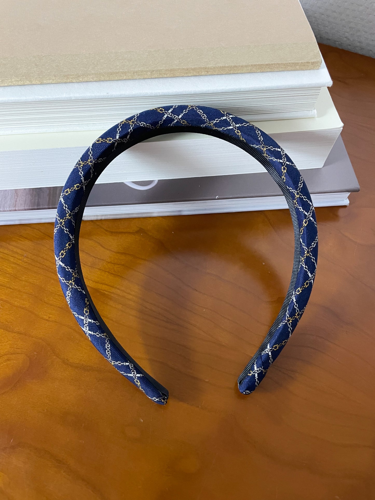 Headband Upcyclé Iconique 'Descartes'