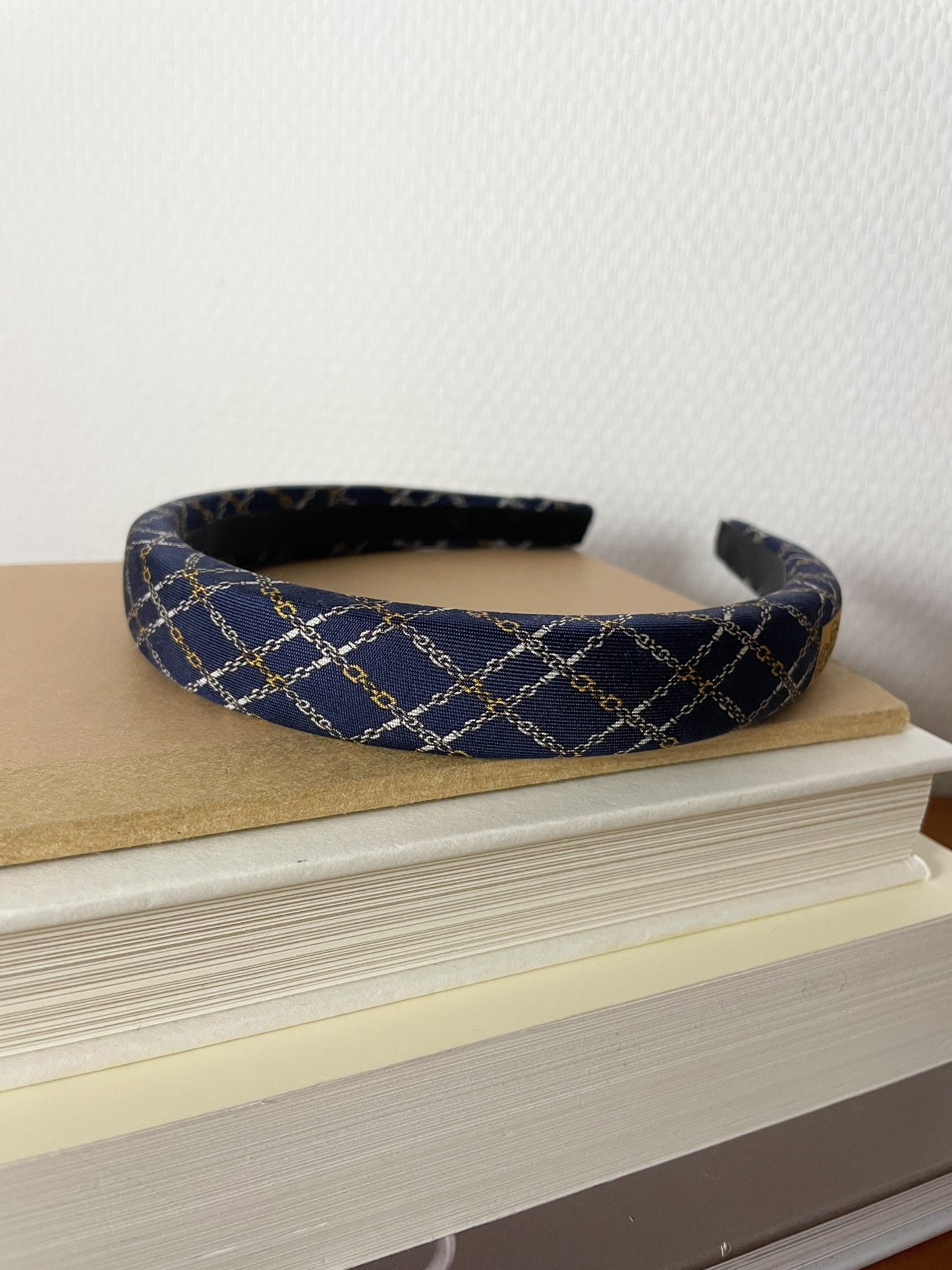 Headband Upcyclé Iconique 'Descartes'