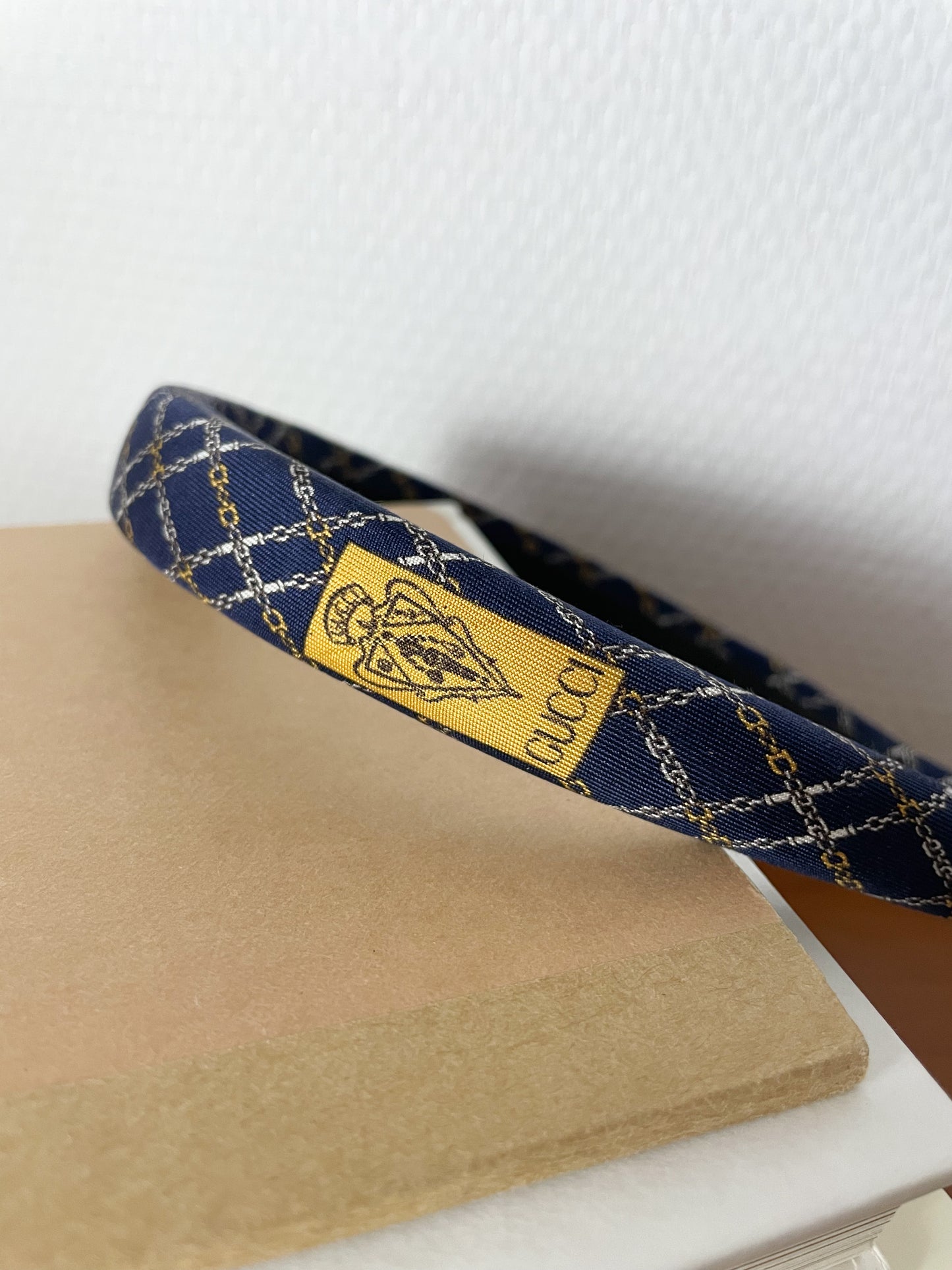 Headband Upcyclé Iconique 'Descartes'