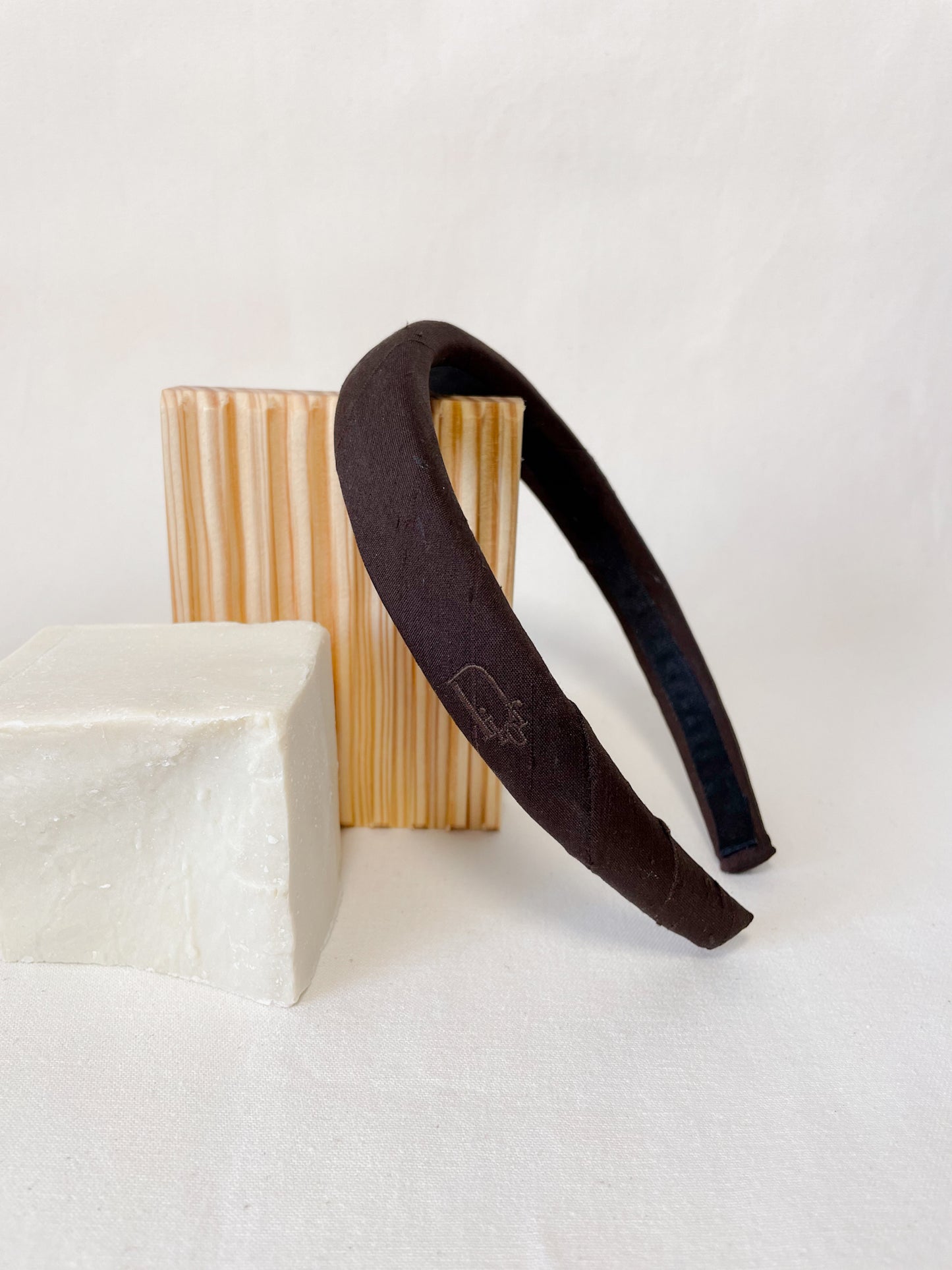 Headband Upcyclé Iconique 'Décaféiné'