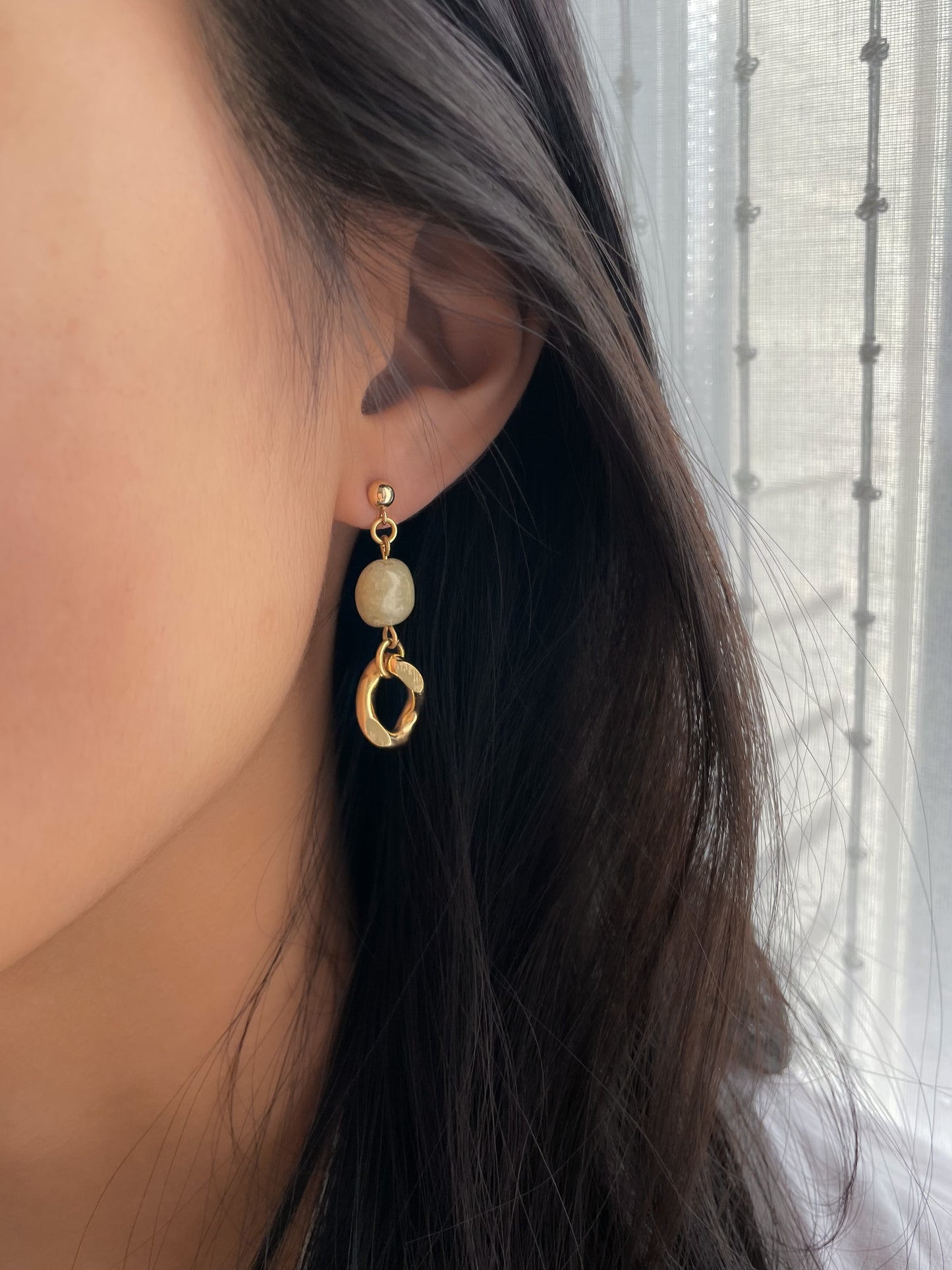 CHARLIE Boucles d'Oreilles Upcyclées