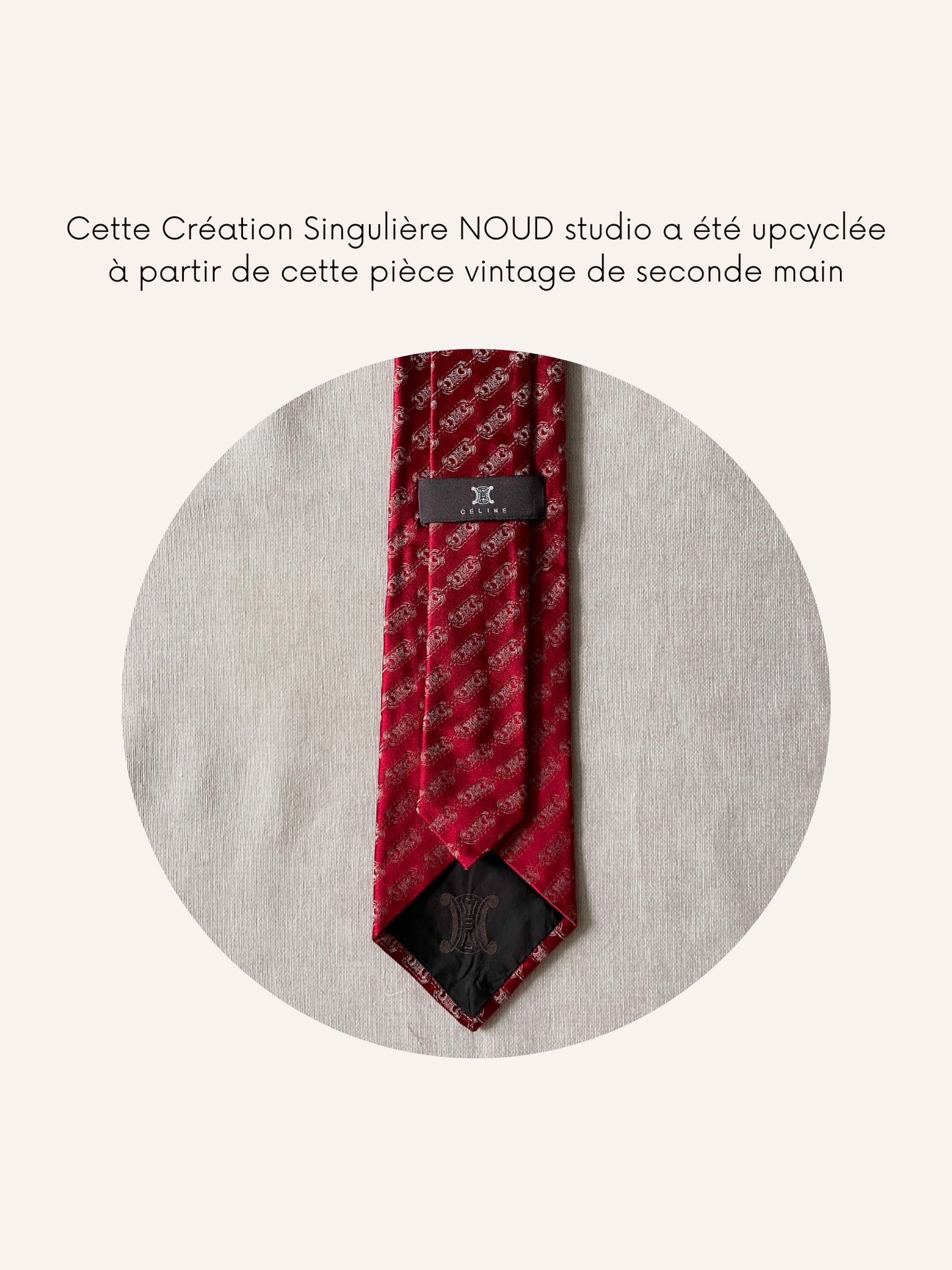 Headband Upcyclé Iconique 'Le Mont Fort'