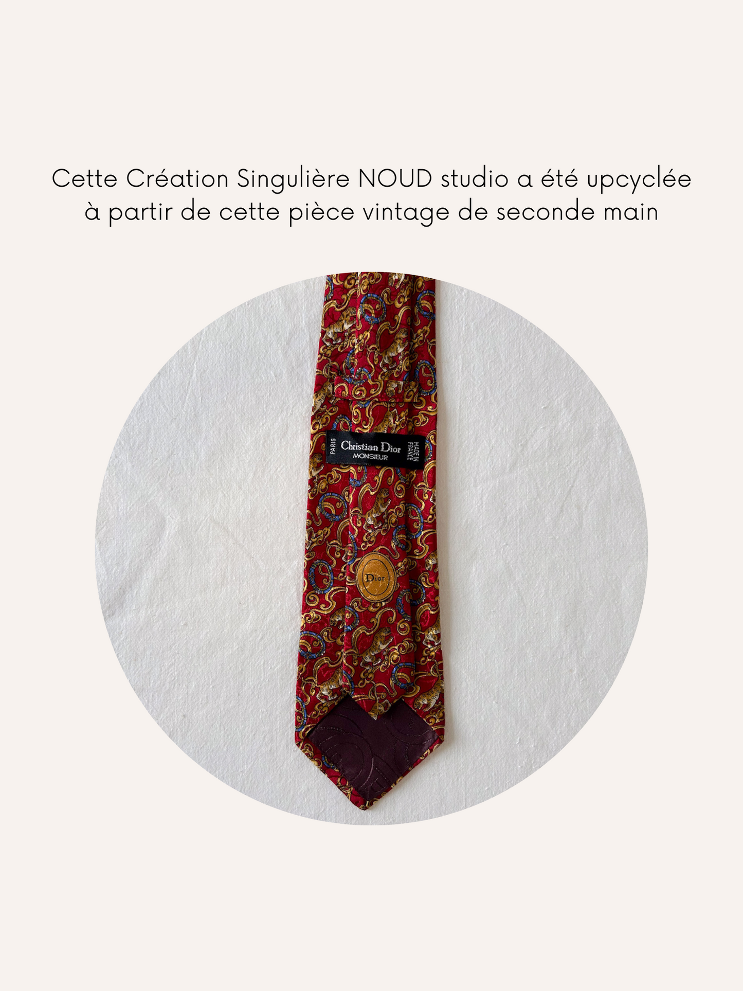 Headband Upcyclé Iconique 'Luges d'hiver'