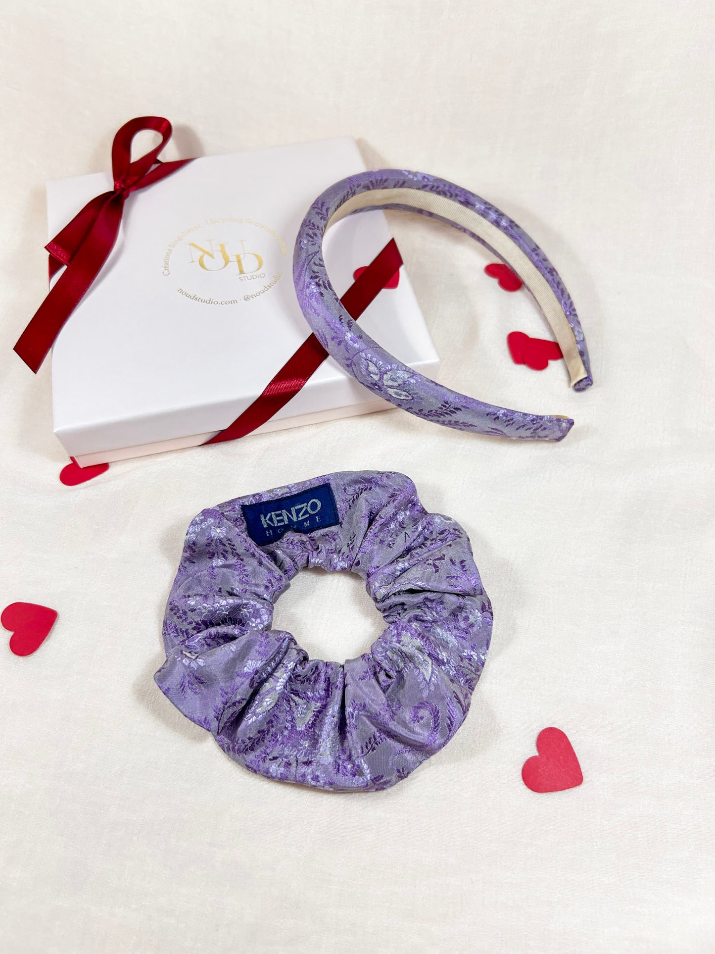 Ensemble Upcyclé Iconique 'Désir Amoureux' (L)