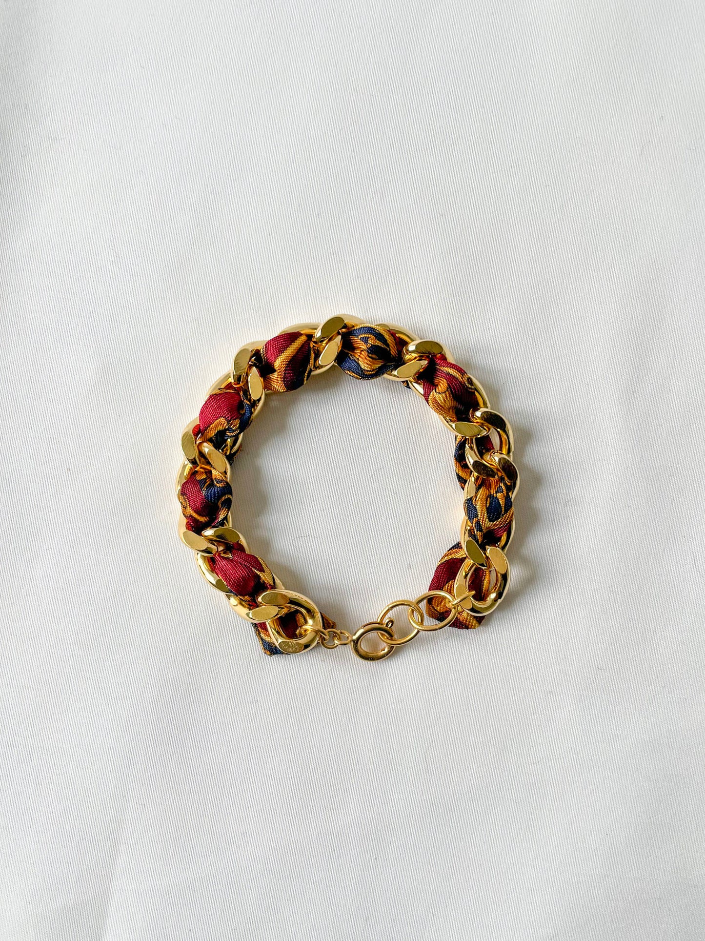 Bracelet Mailles Upcyclé 'Légendes'