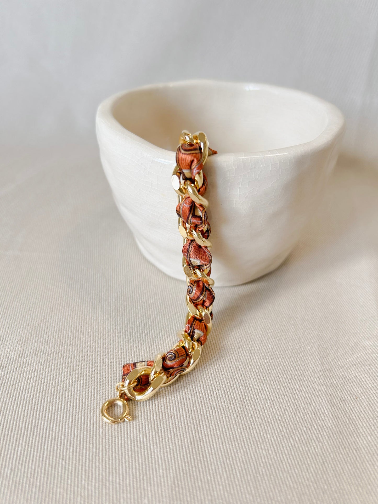 Bracelet Mailles Upcyclé 'Potion'