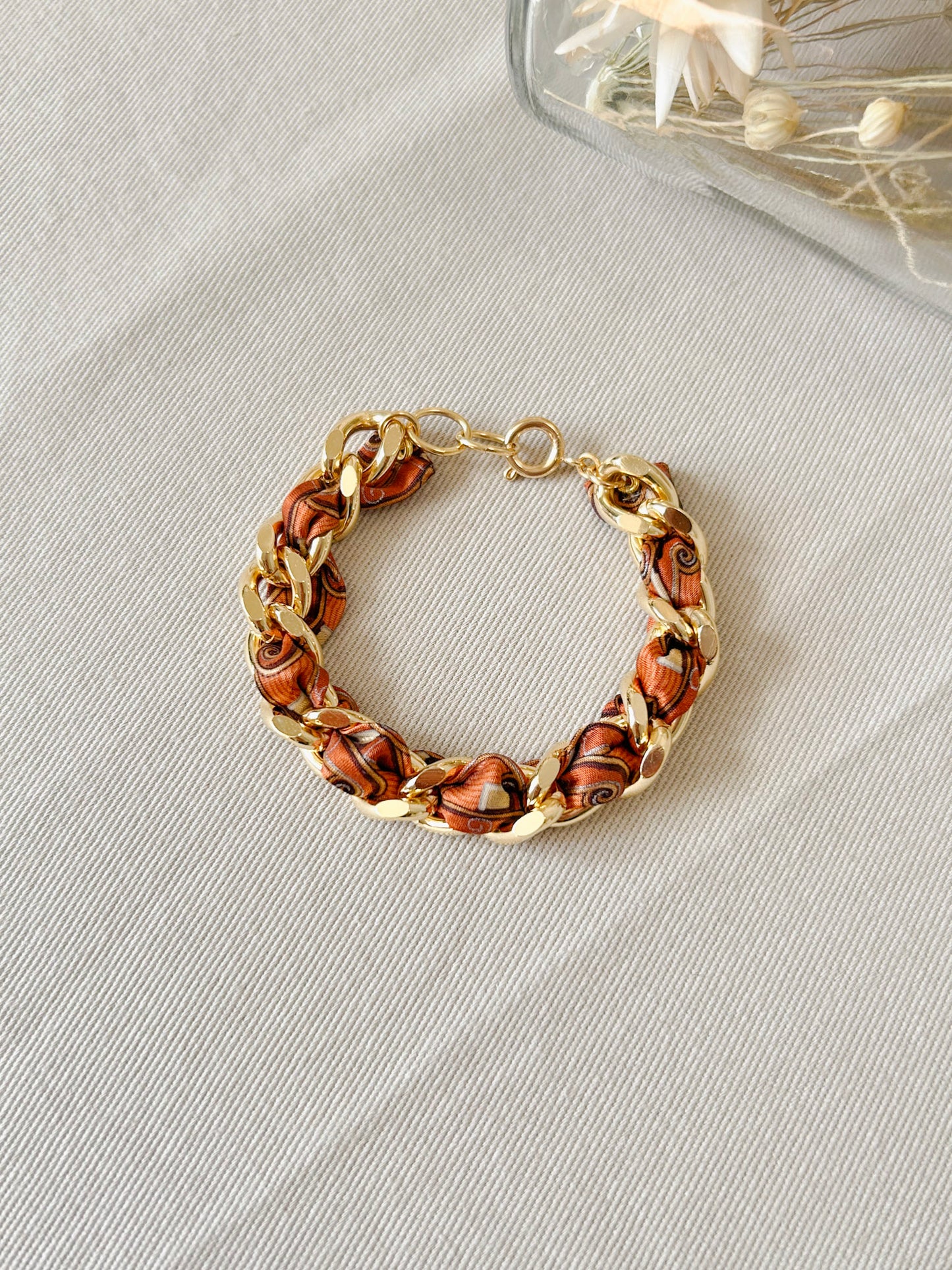Bracelet Mailles Upcyclé 'Potion'