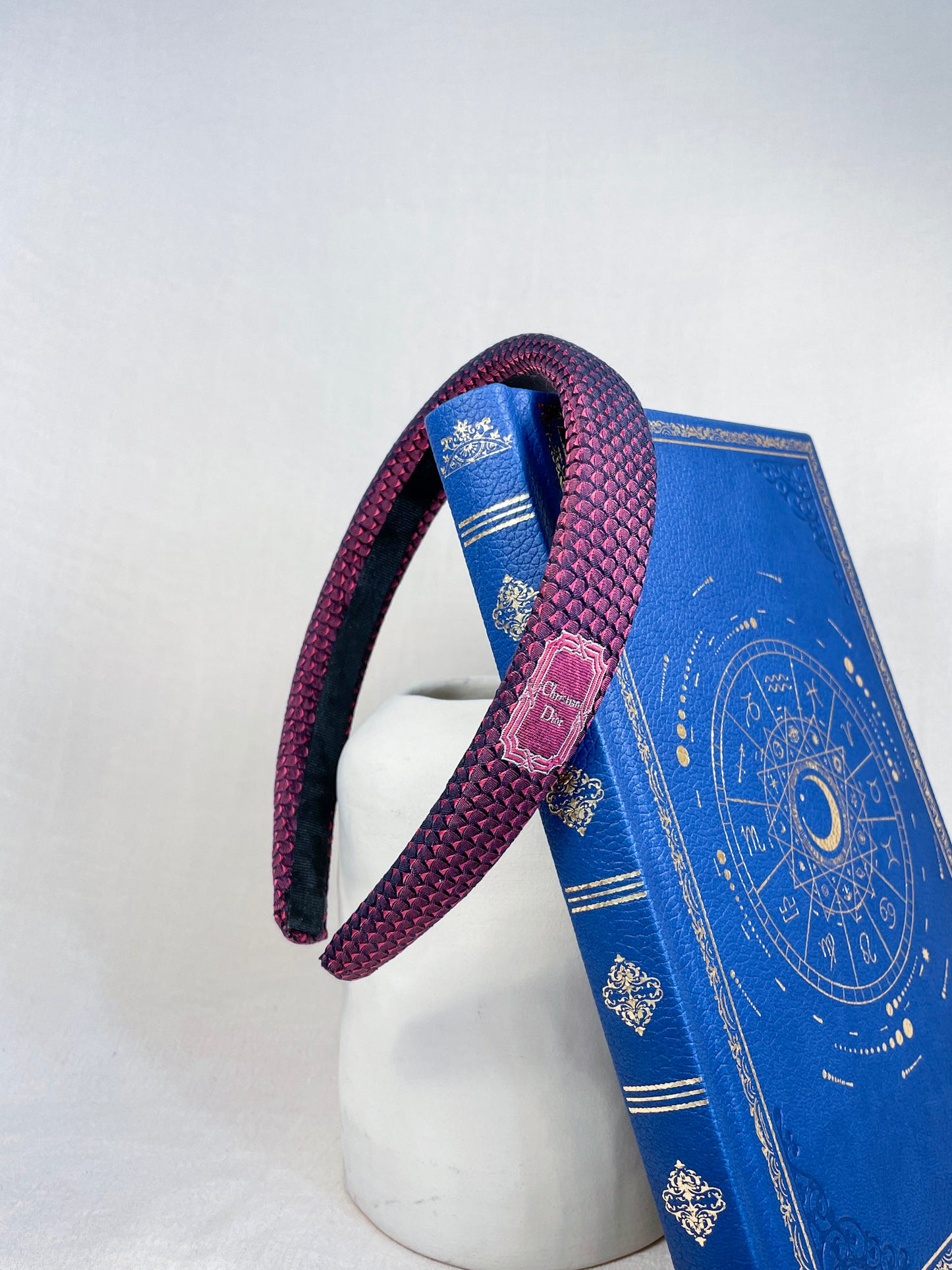 Headband Upcyclé Iconique 'Taureau'