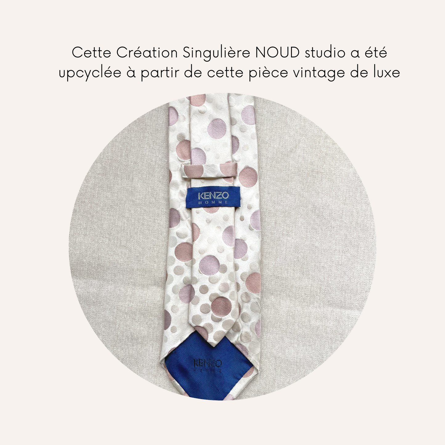 Ensemble Upcyclé Iconique 'Rose des bois'