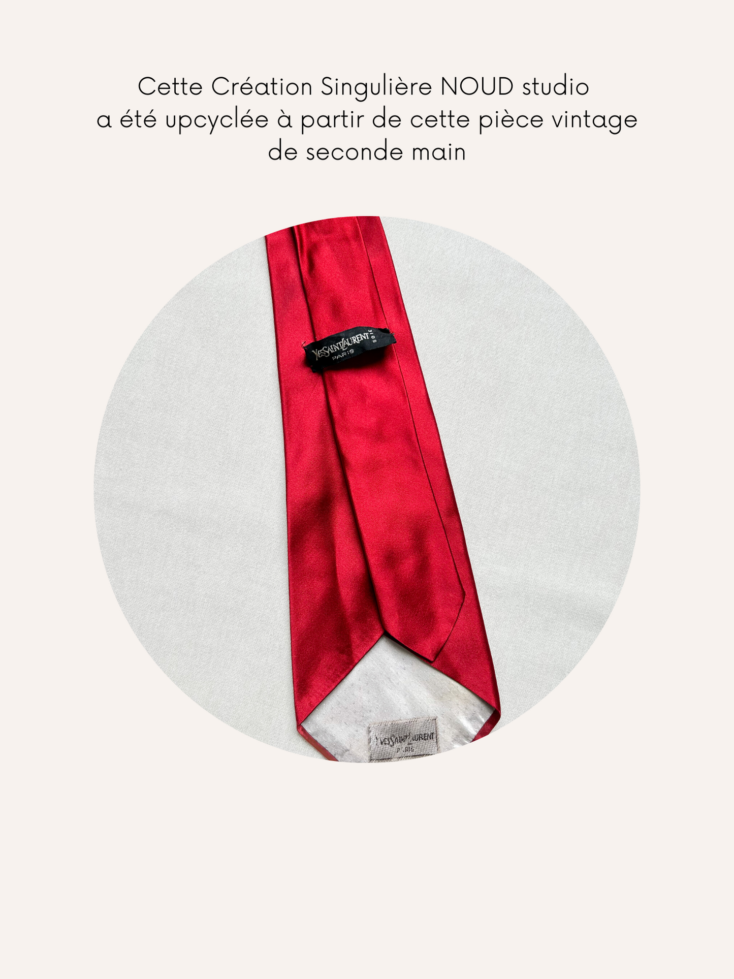 Ensemble Upcyclé Iconique 'La route de la soie'