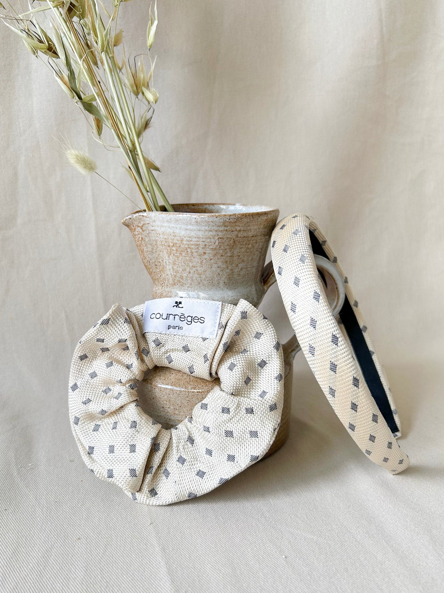 Ensemble Upcyclé Iconique 'Pavés Blancs'