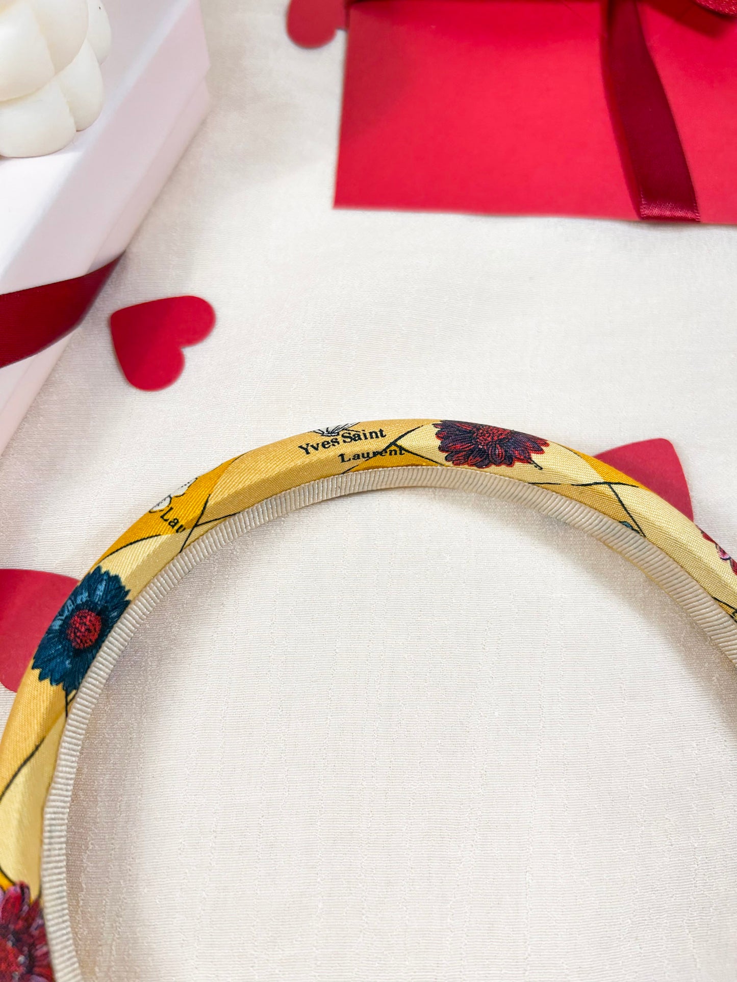 Headband Upcyclé Iconique 'Collection de Fleurs' N°2