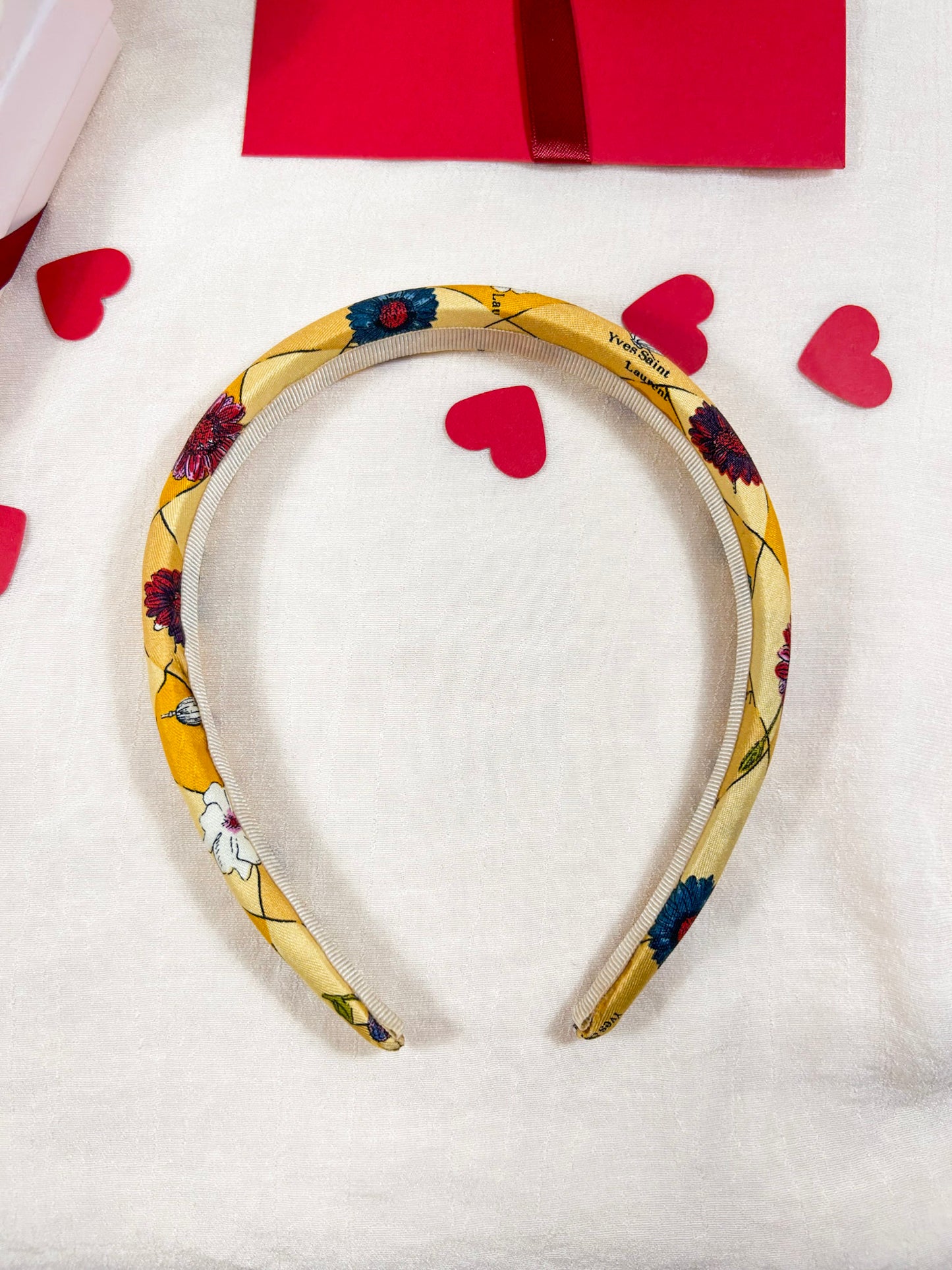 Headband Upcyclé Iconique 'Collection de Fleurs' N°2