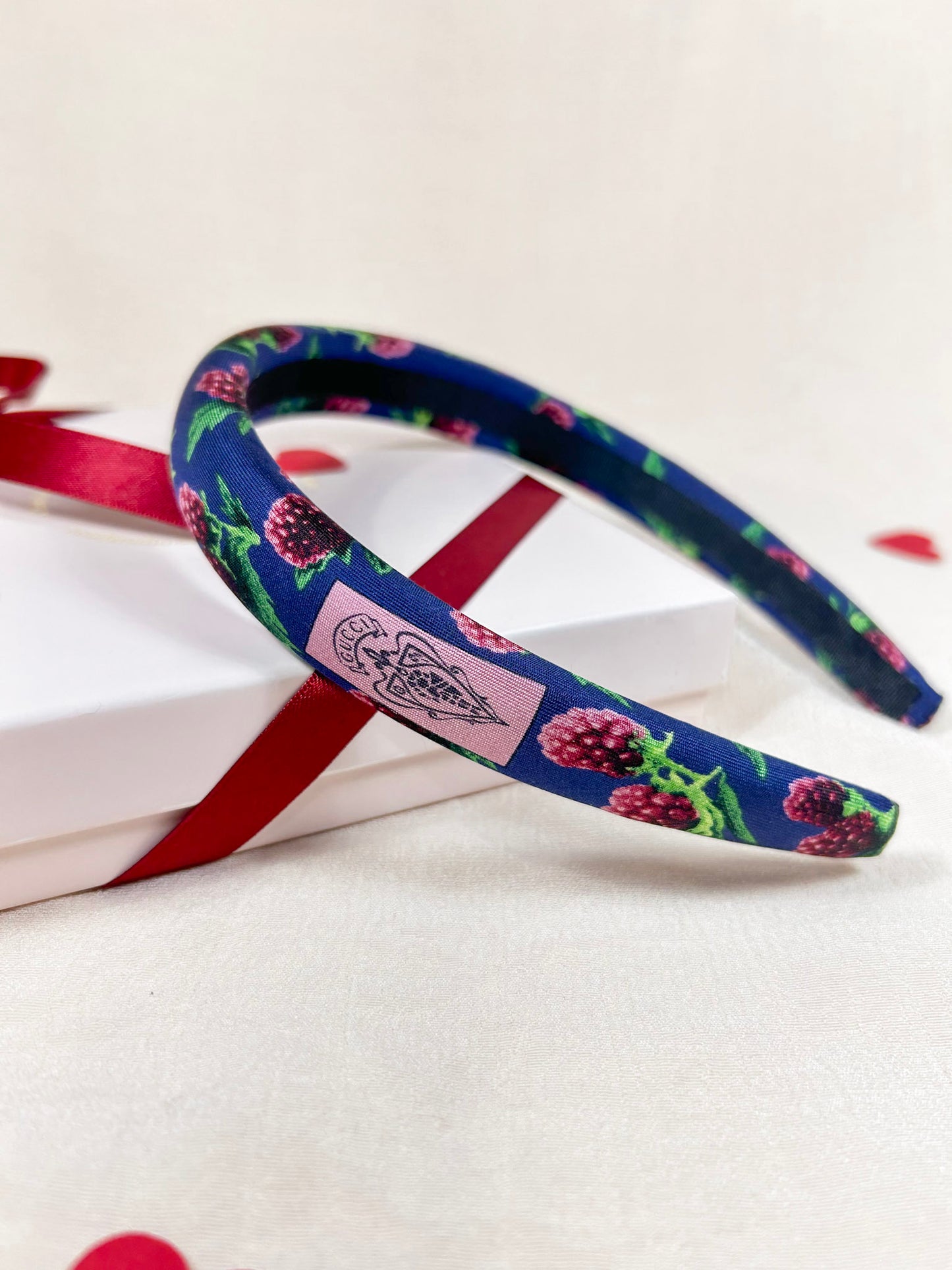 Headband Upcyclé Iconique 'Fruit d'Amour'