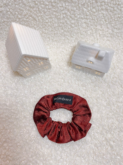 Chouchou Upcyclé Iconique 'snowflake'