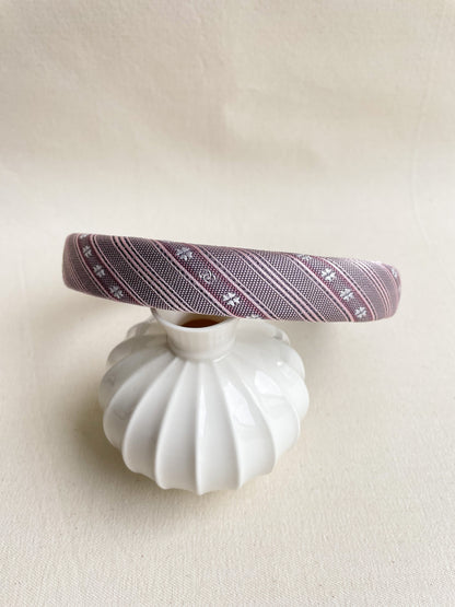 Headband Upcyclé Iconique 'Le Pavillon des Trèfles'