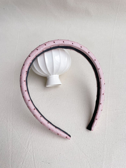 Headband Upcyclé Iconique 'Valériane' N°2