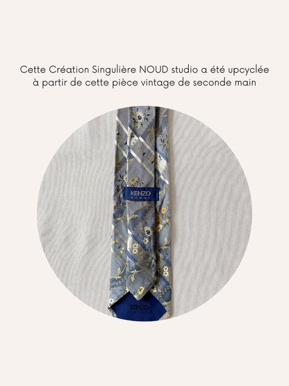 Ensemble Upcyclé Iconique 'Orné de fleurs'