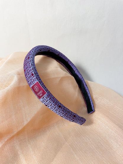 Headband Upcyclé Iconique 'Lilium' N°1