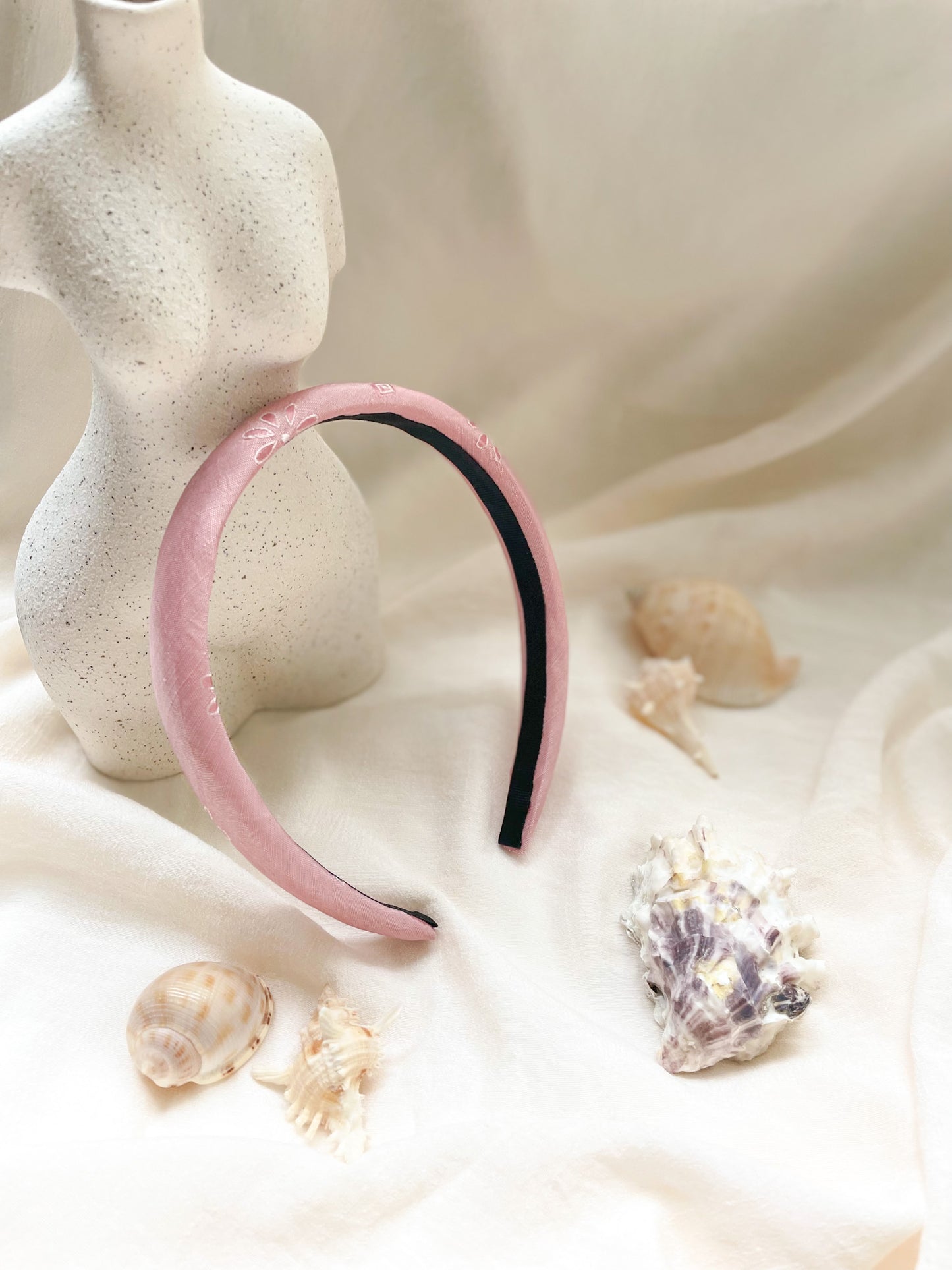 Headband Upcyclé Essentiel 'Coquette'