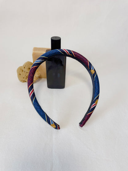 Headband Upcyclé Iconique 'Elexir' N°2