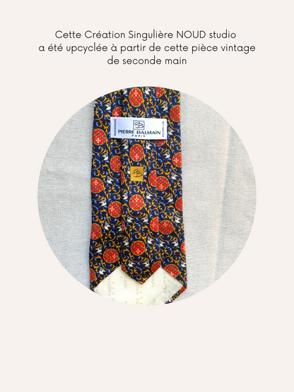 Headband Upcyclé Iconique 'Le Signe'