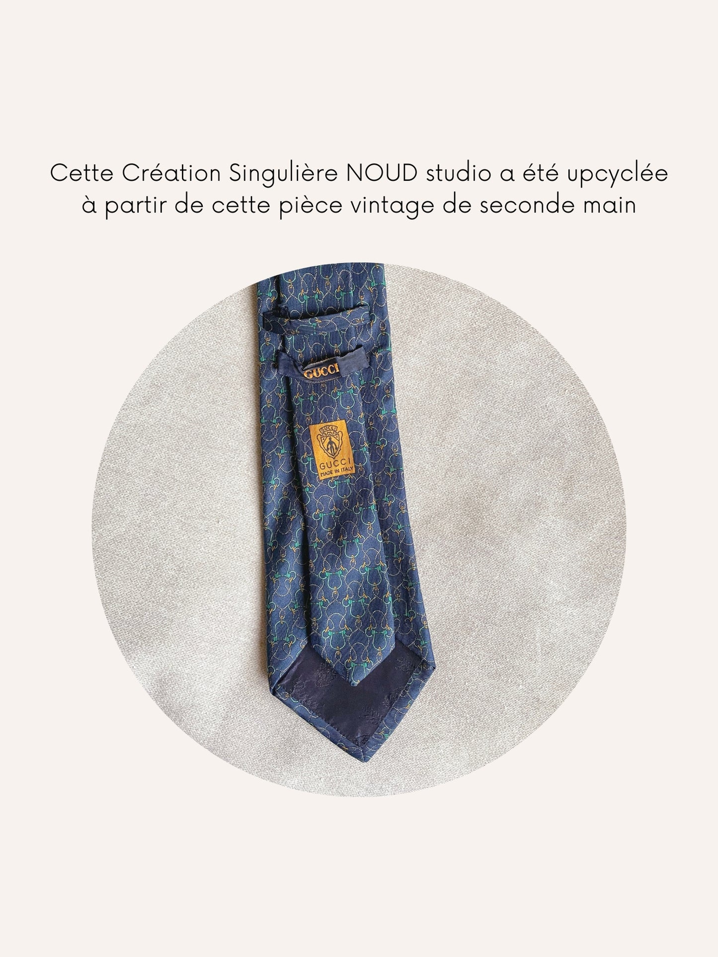 Headband Upcyclé Iconique 'Jeu d'Enfant'
