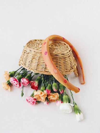 Headband Upcyclé Essentiel 'Gourmandises'