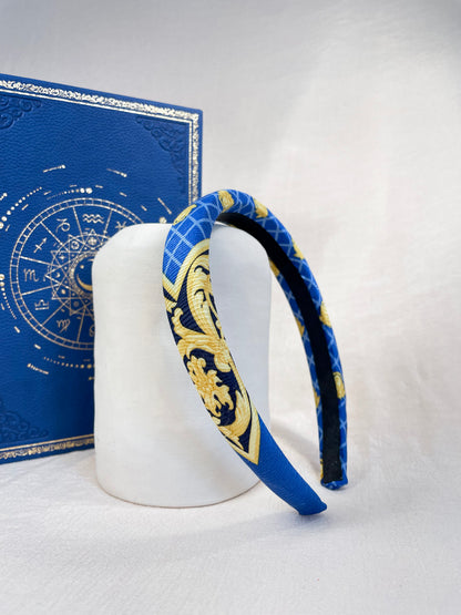 Headband Upcyclé Iconique 'Gémeaux'