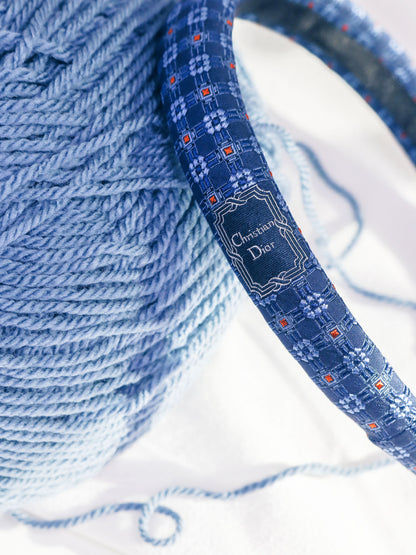 Headband Upcyclé Iconique 'Perles Ardentes'