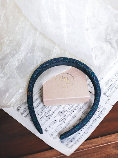 Headband Upcyclé Iconique 'Jeu d'Enfant'
