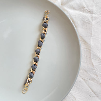 Bracelet Mailles Upcyclé 'Dust'