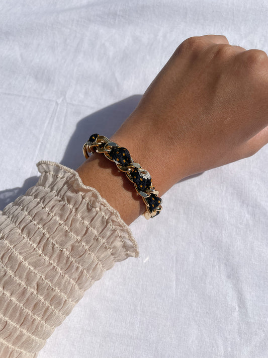 Bracelet Mailles Upcyclé 'Playground'